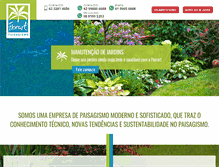 Tablet Screenshot of florartpaisagismo.com.br